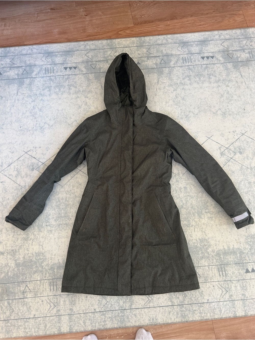MEC Hooded parka olive green